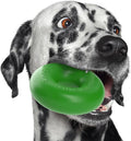 Goughnuts — Dog Toys for Aggressive Chewers | Virtually Indestructible Dog Toys for Medium Breeds Such as Pit Bulls and German Shepherds | Heavy Duty Dog Toy | Green