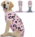 Kuoser Dog Recovery Suit After Surgery, Spay Neuter Surgical Suit for Dogs | Post Surgery Anti-Licking Dog Onesie Protects Wounds and Incisions, E-Collar & Cone Alternative Bodysuit for Female Male Dogs