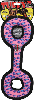 TUFFY uffy® : 2 Pack TugOWar Dog Toy: Ultra Durable Plush Toy with Multiple Layers & Reinforced Seams, Washable and Floats, Original Construction