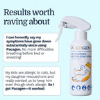 Cat Allergen Neutralizing Spray for Humans | Non-Toxic and Safe, Immediate Results, Easy to Use, and Pet Friendly - A Few Sprays Every 2-3 Days for Relief