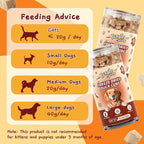 Jungle Calling Freeze Dried Duck Dog & Cat Treats, High Protein, 9.17 oz | Single Ingredient Duck Bites, Grain-Free, Additive-Free Training Treats & Food Toppers for Sensitive Skin & Stomach