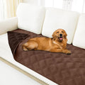 Smiry Waterproof Dog Bed Cover, Reversible Pet Blanket for Sofa Couch | Soft Washable Dog Blanket, Leakproof Couch Cover for Dogs Cats & Furniture Protection, 30x70, Brown/Chocolate