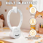 Automatic Interactive Cat Toy for Indoor Cats, Hanging Cat Toy | Door hanging design with 360° rotating motion, USB-C rechargeable and smart touch restart.