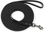 Wolfone Waterproof Dog Leash 50FT Long Line Recall Training Lead | 50FT Dog Leash Durable PVC coated long line with easy clean surface, nylon core for recall training and outdoor use