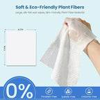 Pet Wipes for Dogs & Cats, Extra Moist & Thick Grooming Puppy Wipes with 100 Fresh Counts, Aloe Vera/Nature