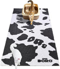 Doro Cat Litter Mat XL 47x23 Inch Waterproof Litter Trapping Mat | Original Cow Pattern Design, Extra Large Size, Durable PVC, Easy to Clean, Urine-Proof