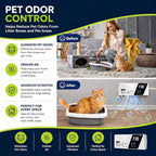 ProGuard® Ozone Odor Eliminator for Strong Odor 99% Cat Litter Deodorizer Poof Odor Eliminator for Dogs, Negative Ion Air Purifier for Pets,Smoking, Painting, Kitchen,Toilet,Bedroom