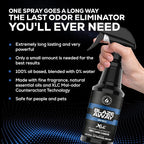 Blaze Away Linen Breeze Odor Eliminator Spray (16 Fl Oz) | Commercial Air Freshener • Professional-Strength • Long-Lasting • for Smoke, Pet, Bathroom, Vehicle, Hotel & Commercial Space