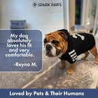 Spark Paws Dog Hoodie – Premium Dog Sweater for Small, Medium, and Large Dogs | Warm Outfits for French Bulldogs, Pitbull, Puppy, Winter Jacket Alternative - Woof - 4XL