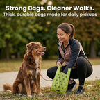 Pogi’s Dog Poop Bags with Handles – Extra-Thick, Leak-Proof, Large, Fresh Scent, 300-Count