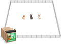 FXW MiniPaws Dog Playpen, Indoor, Yard & RV Camping, 24" H, 48 Panels | Portable, Expandable Layout, Tool-Free Setup, For Puppies & Small Dogs