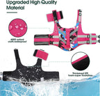 Kuoser Reflective Dog Life Jacket, Dog Life Vest for Swimming Boating | Adjustable Pet Lifejackets, High Flotation Doggie Swimsuit with Rescue Handle for Small Medium Large Dogs