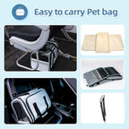 Cat Dog Airline Approved Expandable Pet Carrier for Small Pets | Removable Pad, Pockets, TSA Compliant, Soft-Sided, Breathable Mesh Window