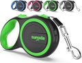 Emperor Pets 16 Feet Retractable Dog Leash Small Dogs - Up to 44lbs, Heavy Duty Leash Retractable 16 ft, Dog Leashes for Small Breed Dogs -GN16S