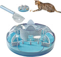 Interactive Cat Treat Puzzle Enrichment Toys, Sky Blue | Cat Puzzle Feeder, Slow Feeder, Food Maze, Mental Stimulation Foraging Toys, for Indoor Cats and Kittens
