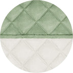 PureFit Reversible Quilted Couch Covers for Dogs Sofa Cover 4 Seater 88" | Sage Green/Ivory, Water Resistant Couch Protector, Washable Pet Couch Cover with Non Slip and Elastic Straps For Kids