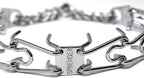 Herm Sprenger Prong Dog Training Collar Ultra-Plus Chrome Plated Steel Pet Pinch Collar No-Pull Collar for Dogs Anti Pull Training Collar Made in Germany 4mm x 25in Large