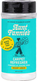 Aunt Fannie's Carpet Refresher Deodorizer, Bright Lemon, 16 oz, Pack of 1 | Neutralizes Dog and Cat Odors, Freshens High-Traffic Areas, Safe for Rugs Carpets & Upholstery, Natural Ingredients