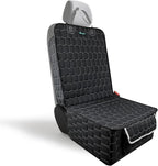 Meginc Front Seat Covers for Cars,Waterproof Car Seat Protector with Side Flaps 600D Fabric Front Seat Dog Cover for Trucks Vans SUVs Sedans, Non Slip Scratch Proof Seat Covers for Dogs in Car