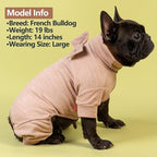 KYEESE Turtleneck Dog Pajamas for Small Medium Large Dogs Warm Dog Onesie | 4-Way Stretch, Lightweight & Breathable, Reduces Shedding, Gentle on Sensitive Skin, Recovery Support, Easy Potty Breaks