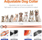 ROJECO Dog Training Collar with 3300FT Remote,IPX7 Waterproof Rechargeable Shock Collar for Large Medium Small Dogs,3 Safe Training Modes with Beep,Vibration and Shock,Adjustable Electronic Dog Collar