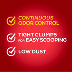 Purina Tidy Cats 24/7 Performance Clumping Cat Litter, 38 lb Box | Clean Linen scent with a slow-release deodorizer, guaranteed 10-day control