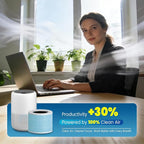 Core Mini Filter Replacement for LEVOIT Core mini-P Air Purifier,Blue | 2 filter & 10 fragrance Sponge，3-in-1 filtration, great high-efficiency materials with activated carbon，by Improvedhand