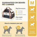 Lekereise Top-Expandable Pet Carrier 17x11x9.5 Inch Alaska Hawaiian Airline Approved Soft Sided Underseat to 12lbs Travel Carriers for Small Dogs and Cats with Locking Safety Zippers Anti-Scratch Mesh