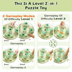 KADTC L, 2-in-1, Cat Puzzle Toy, Foraging Ball & Treat Maze for Indoor Cats | Every mealtime, pawing, batting, digging out kibble slows gobbling, curbs scarf-and-barf, burns extra energy, fights boredom.