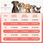 KYEESE Turtleneck Dog Pajamas for Small Medium Large Dogs Warm Dog Onesie | 4-Way Stretch, Lightweight & Breathable, Reduces Shedding, Gentle on Sensitive Skin, Recovery Support, Easy Potty Breaks