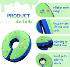 Supet Inflatable Dog Cone Collar for Small Dogs Puppies Cats, Soft Dog Cone Alternative After Surgery for Puppies Cats to Stop Licking