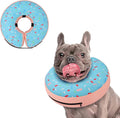 Supet Inflatable Dog Cone Collar Alternative After Surgery, Doggie Neck Donut Collar Recovery ECollar for Post Surgery, Soft Dog Cone for Small Medium Puppies Cats
