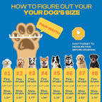 Dog Boots for Large Dogs, Medium Dog Boots & Paw Protectors for Hardwood Floors, Outdoor Dog Booties for Hot Pavement Winter Snow Hiking, Dog Shoes with Reflective Strips