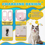 Interactive Cat Toy, Electric Cat Teaser, Door Clip, 2 Motion Modes | 360° Rotation • Random Jumping • Type-C Rechargeable • Door Clip Design • For Indoor Cats