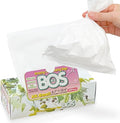 BOS Amazing Odor Sealing Disposable Bags, for Pet Waste (for small dogs) or Any Sanitary Product Disposal - Durable and Unscented[Size: XXS, Color: White] (200 count, Pack of 1) (200 Bags)