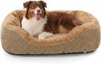 INVENHO Large Dog Beds Large Sized Dog, Washable Orthopedic Warming Soft Sleeping Durable with Anti-Slip Bottom