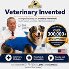 SurgiSnuggly Veterinary Invented Dog Surgical Recovery Suit for Female Spay or Male Dogs Neuters Onesie,Cone Alternative, Original Onesie Bodysuit for After Surgery Small, Medium, Large Dogs BL 2XL S