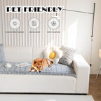 ZQFFB Couch Cover for Dogs Washable Non-Slip Pet Friendly Sofa Protector | Multiple Sizes Dog Blanket Fit Sectional Sofas & Loveseats, Prevents Pet Hair, Scratches & Stains