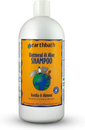 earthbath Oatmeal & Aloe Dog Shampoo, Itchy, Dog Wash, 32 Oz (1 Pack) | Oatmeal Shampoo For Dogs, Dry Skin Relief, Made in USA, Cruelty Free Pet Shampoos - Vanilla & Almond