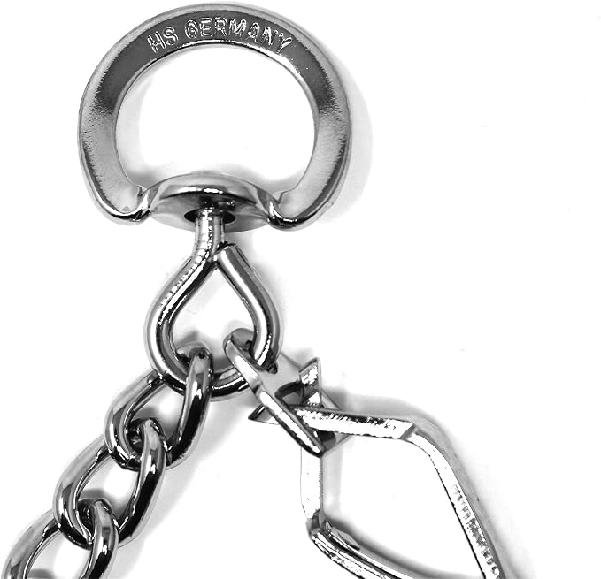 Herm Sprenger HS Germany Prong Dog Training Collar with Quick Release Buckle Ultra-Plus Chrome Plated Steel Pet Pinch Collar No-Pull Collar for Dogs Anti Pull Training Collar Made in Germany Large
