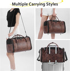 Stylish Leather Pet Carrier for Small Dogs and Cats Up to 15 lbs, Airline Approved Lightweight Travel Tote with Breathable Mesh and Shoulder Strap Coffee