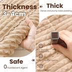 Couch Cover for Dogs Washable, Non Slip Couch Covers for Sofa Pet Friendly, Couch Cushion Covers for Dog, Thick, Soft for Sofa Protector (Camel, 27.6" x 59"/70 x 150cm)