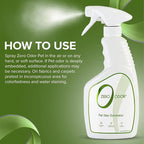 Zero Odor Pet Odor Eliminator Spray for Dog & Cat Urine, Carpet Deodorizer | Enzyme free, Urine Smell Eliminator for Pet Beds, Litter Areas & Furniture, 16 FL OZ