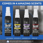 Blaze Away Linen Breeze Odor Eliminator Spray (2 Fl Oz) | Commercial Air Freshener • Professional-Strength • Long-Lasting • for Smoke, Pet, Bathroom, Vehicle, Hotel & Commercial Space