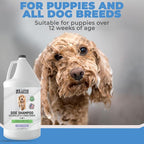 Dog Shampoo Half Gallon, Cleans, Conditions & Detangles, Lavender, 64OZ | For Sensitive Itchy Skin, Hypoallergenic, Tearless, Best Shampoo For Smelly Dogs, Goldendoodle, Poodle & Doodle, Made in USA