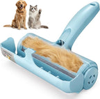 Pet Hair Remover Roller, Reusable Lint Roller for Dog and Cat Hair | Portable Pet Hair Roller with Large Fur Bin for Couches, Bedding, Car, Rugs & Furniture, No Refills or Batteries, Pet Homes
