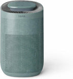 Sans Air Purifier Mini for Large Rooms (Up to 490 Sq Ft) – True HEPA & | Activated Carbon Filter for Allergies, Pets, Dust, and Odors | Quiet 25dB Operation with UV-C Light & Lights-Out Mode (Agave)
