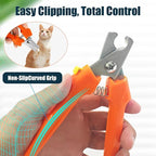Dog Nail Trimmers #767C, Large and Small Breed Pet Nail Clippers | Large dog nail clippers with 0.45 inch opening for thick nails. Sharp blades, spring action. For home and salon.