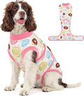 Kuoser Dog Recovery Suit After Surgery, Spay Neuter Surgical Suit for Dogs | Post Surgery Anti-Licking Dog Onesie Protects Wounds and Incisions, E-Collar & Cone Alternative Bodysuit for Female Male Dogs