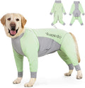 Dog Sun Protection Cooling Suit UPF 50+, Quick-Dry Breathable Jumpsuit for Large & Medium Dogs, Outdoor Dirt-Resistant Shedding Control Pet Apparel (Chartreuse, 6X-Large)